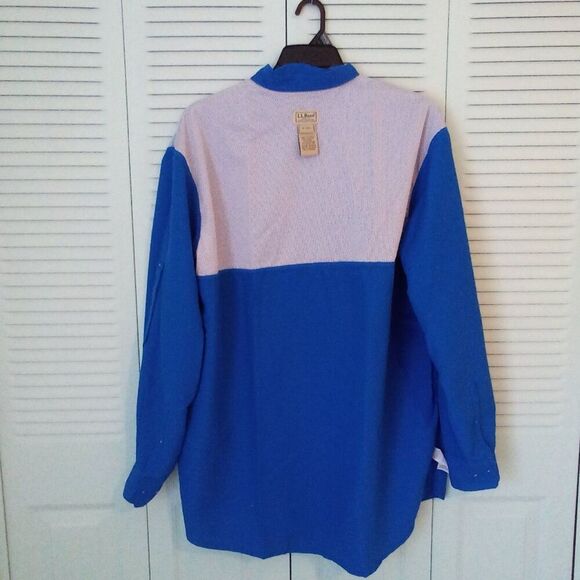 NWOT L.L.BEAN MEN'S XL TALL VENTED MESH BUTTON SHIRT Outdoor Camping Fishing - Picture 5 of 11